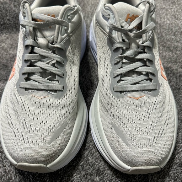 Hoka Women's Gray Running Shoes - Picture 2 of 3